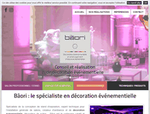 Tablet Screenshot of baori.fr